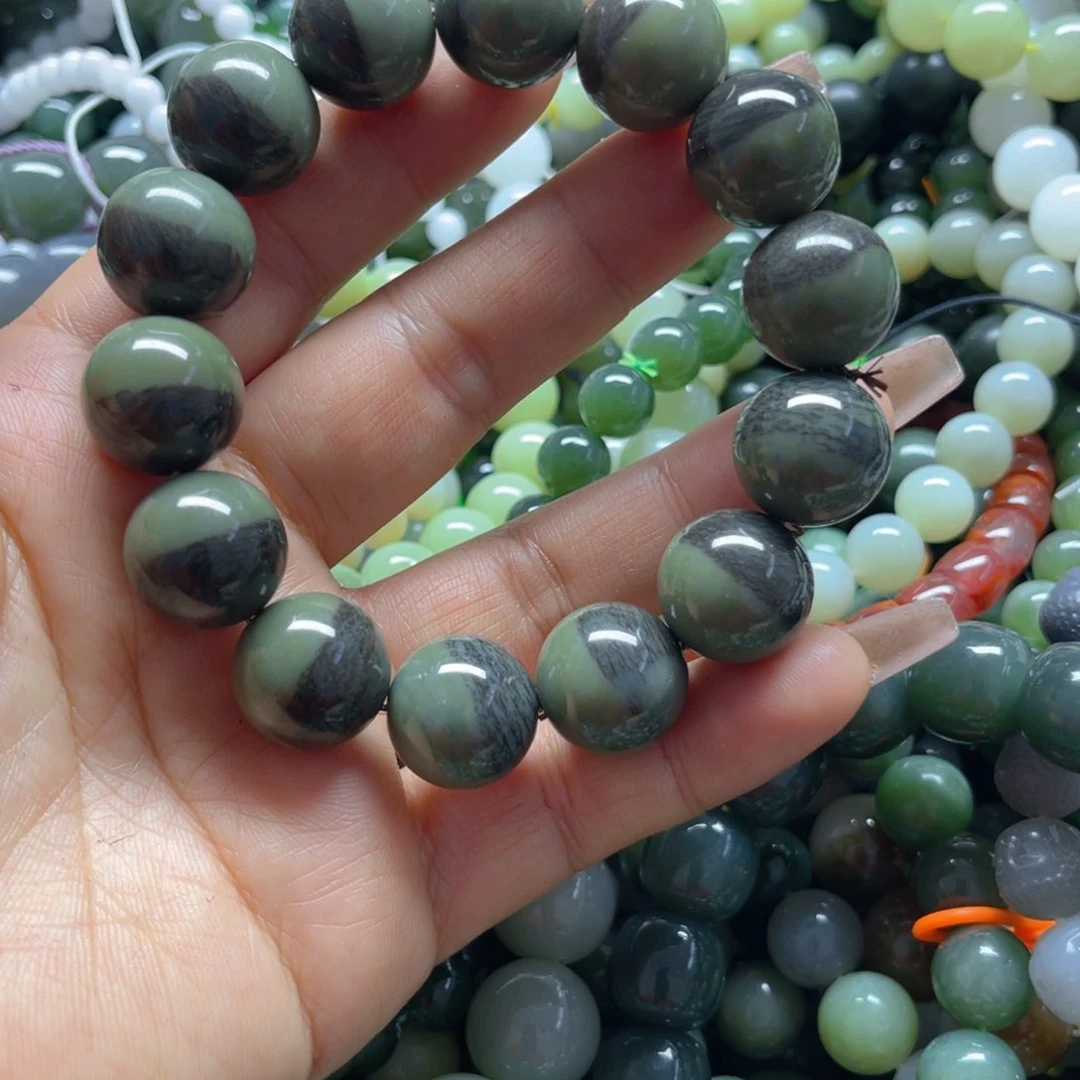 和田玉手链未镶嵌