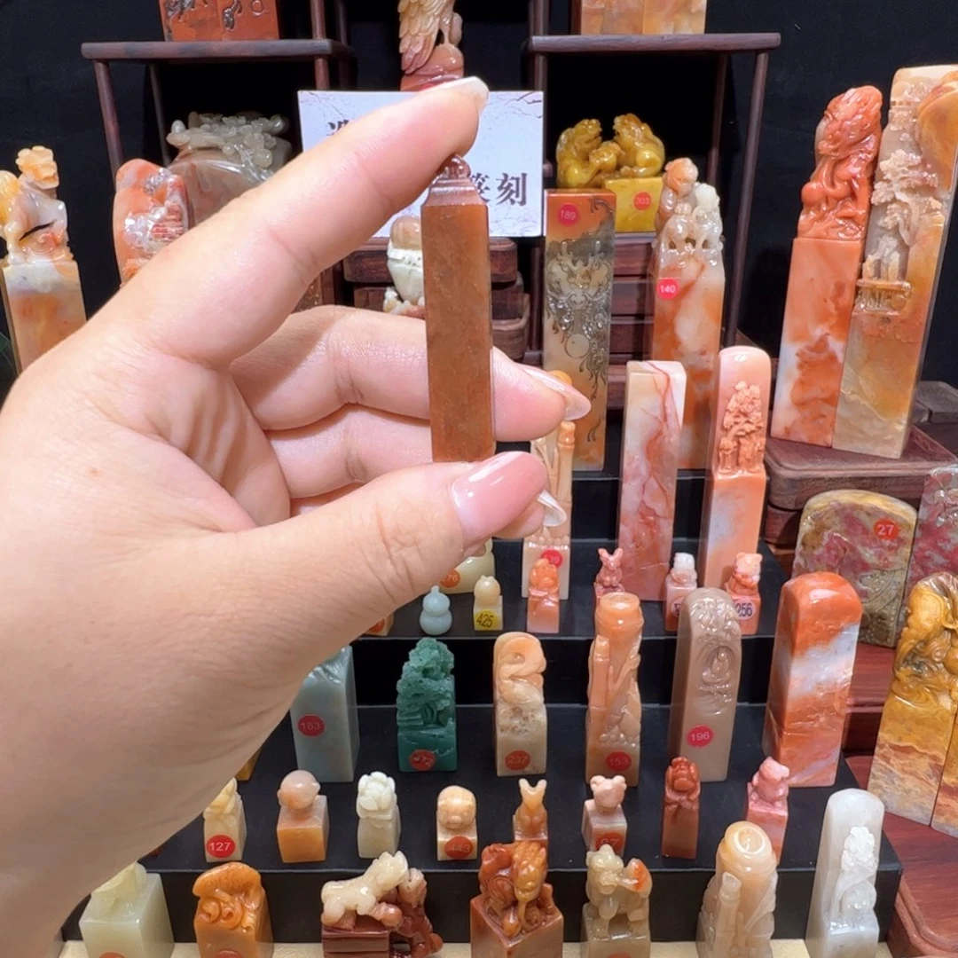 小***宝昌化石印石手工定制