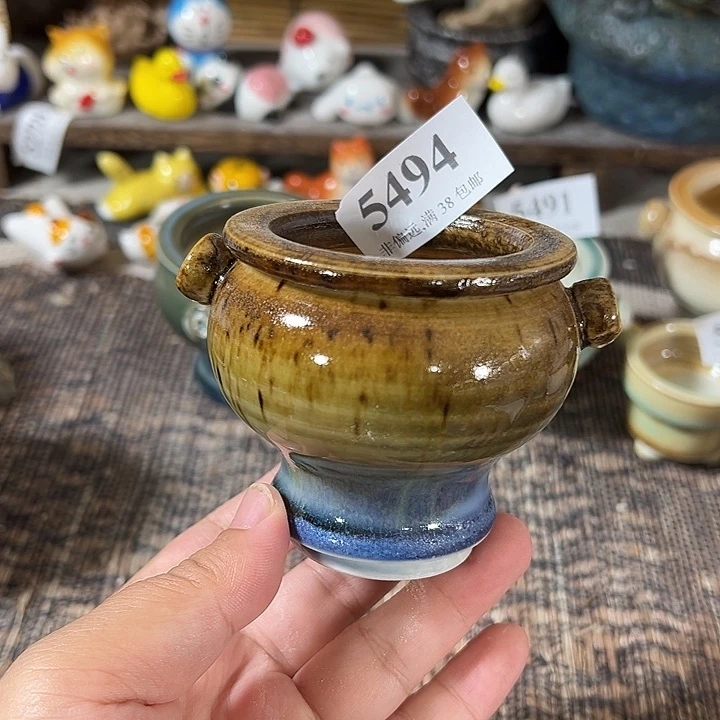 口5 手工花盆满30包邮