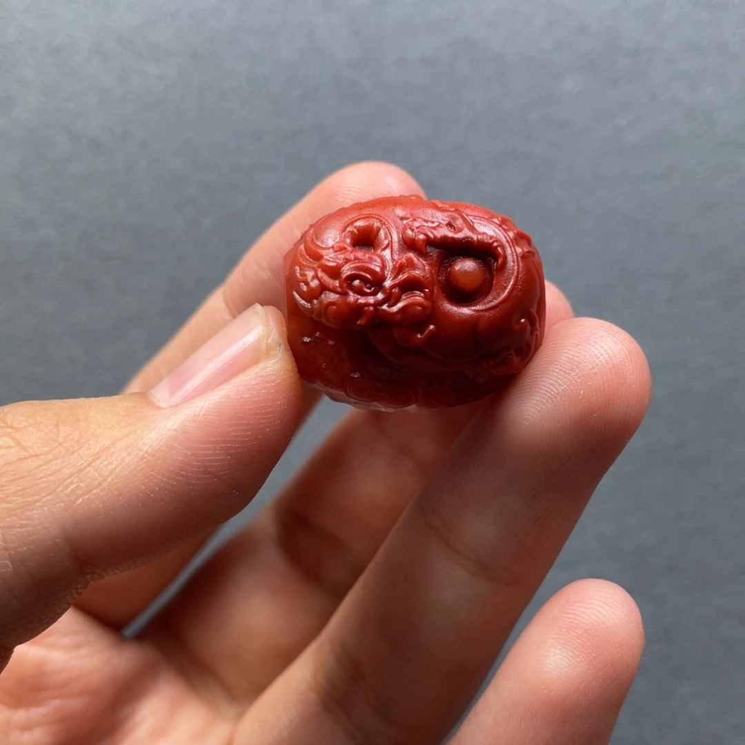 南红玛瑙配饰未镶嵌18.6mm