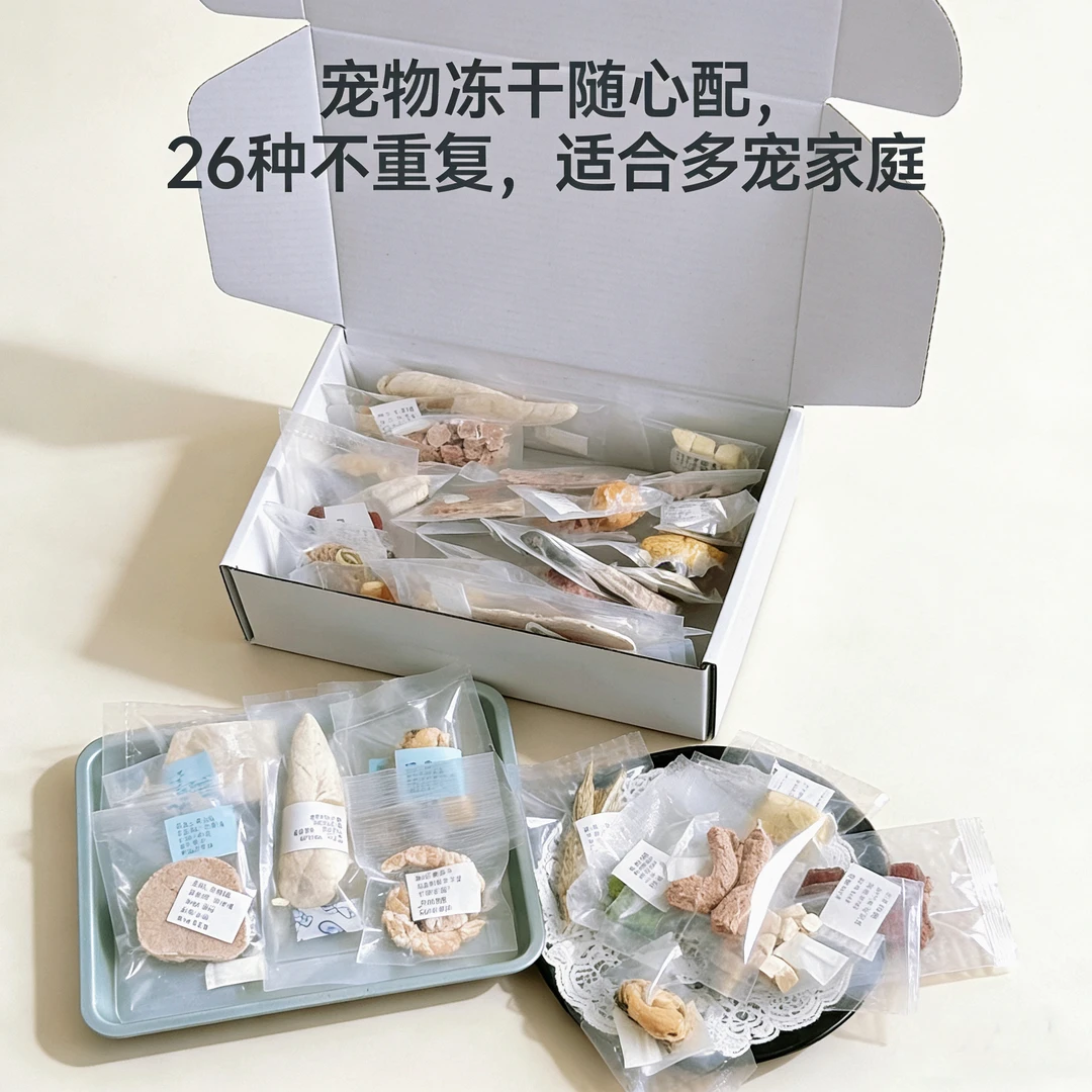 宠物冻干随心配｜26种不重复