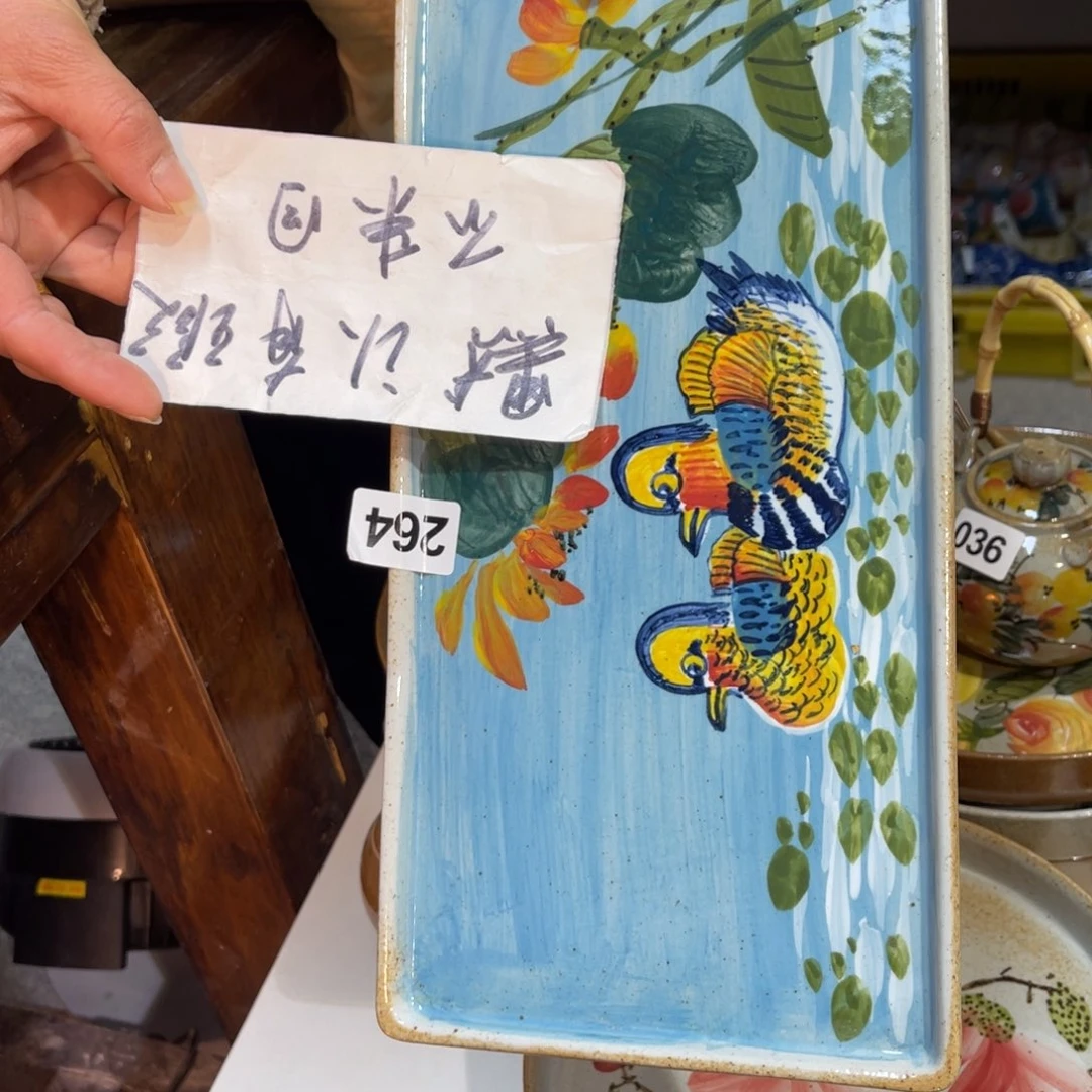 杯拽***字素浅陶瓷手工手绘