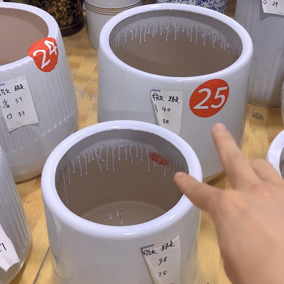 陶瓷花盆默认微瑕