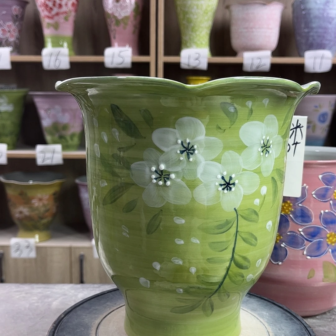 景德镇陶瓷花盆花盆