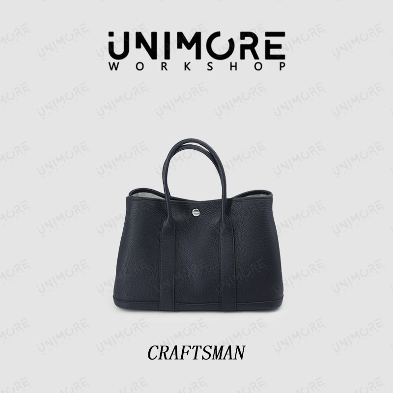 造物至定制【花园】进口原厂皮 原钢五金 全手蜡线手提包