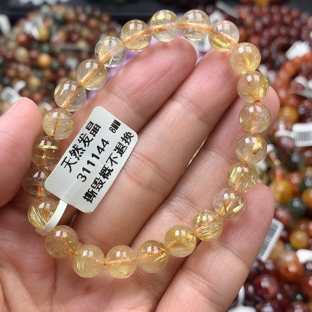 未镶嵌水晶手链，，，
