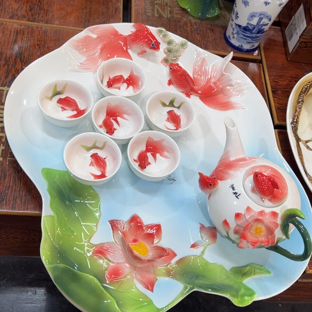 釉下彩陶瓷陶瓷陶瓷