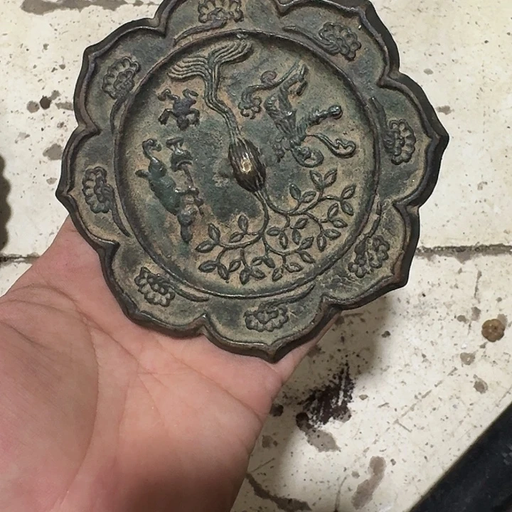 国***忠摆件瓷器盘子摆件完整