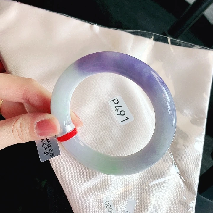 翡翠未镶嵌手镯缅甸天然a货翡翠手镯