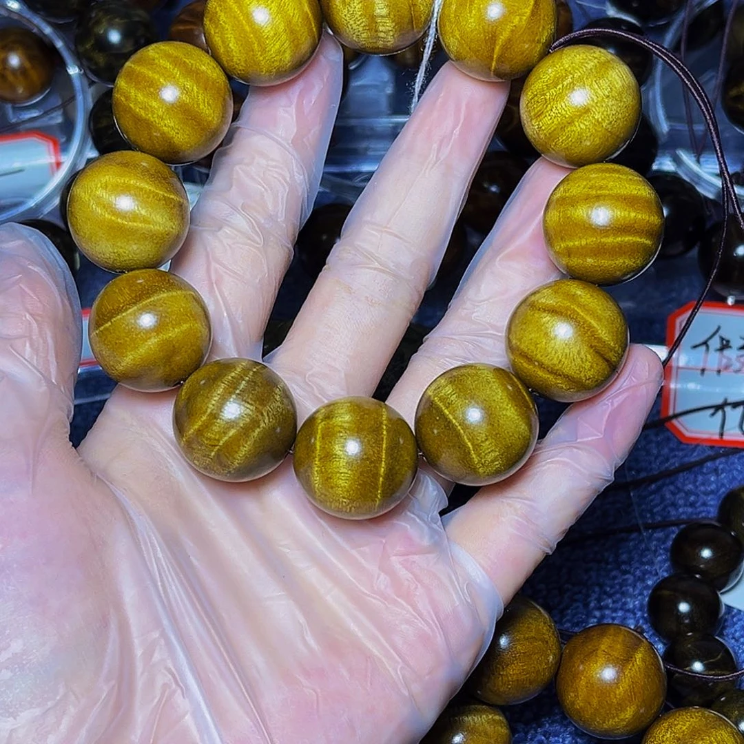 手串/手链楠木（金丝楠）教****师2.0枯木水波