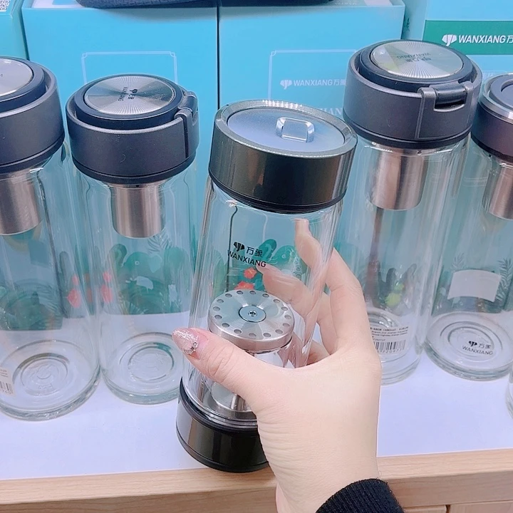 万象品牌单层玻璃杯U158-410橄榄