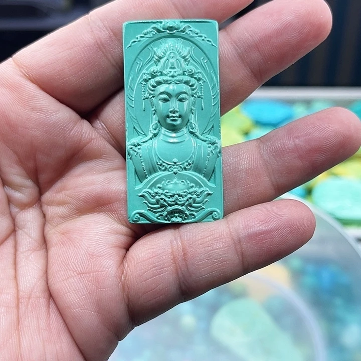 未镶嵌菱锰矿珠宝半成品