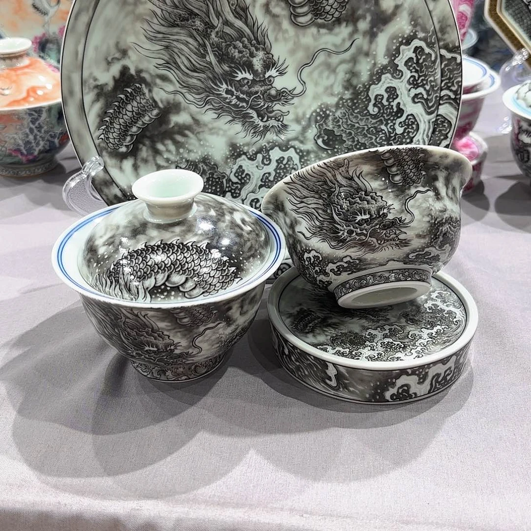 瓷片景德镇瓷器精品展示