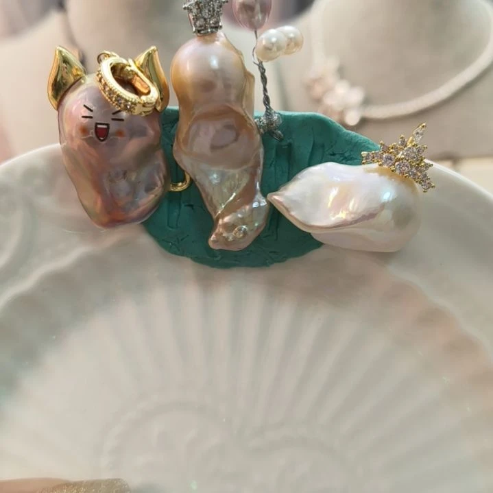 未镶嵌颈饰淡水珍珠