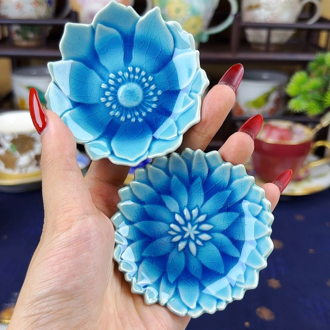 他家茶具瓷器真美