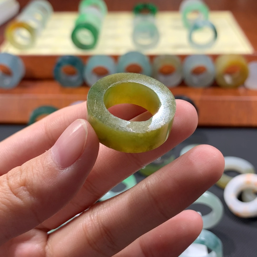 定制翡翠未镶嵌文*翡翠