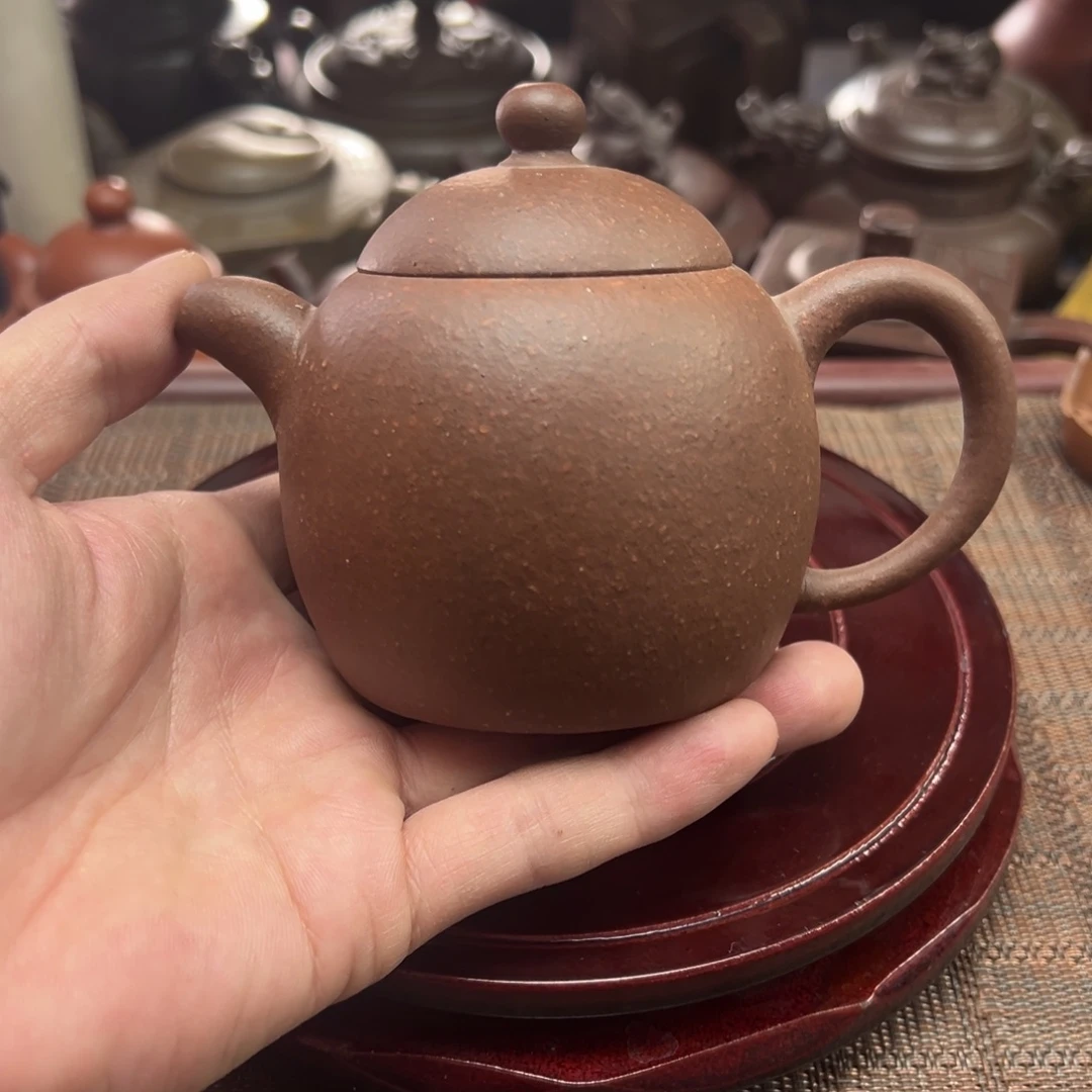 紫砂茶壶宜兴原矿紫砂壶200毫升容量