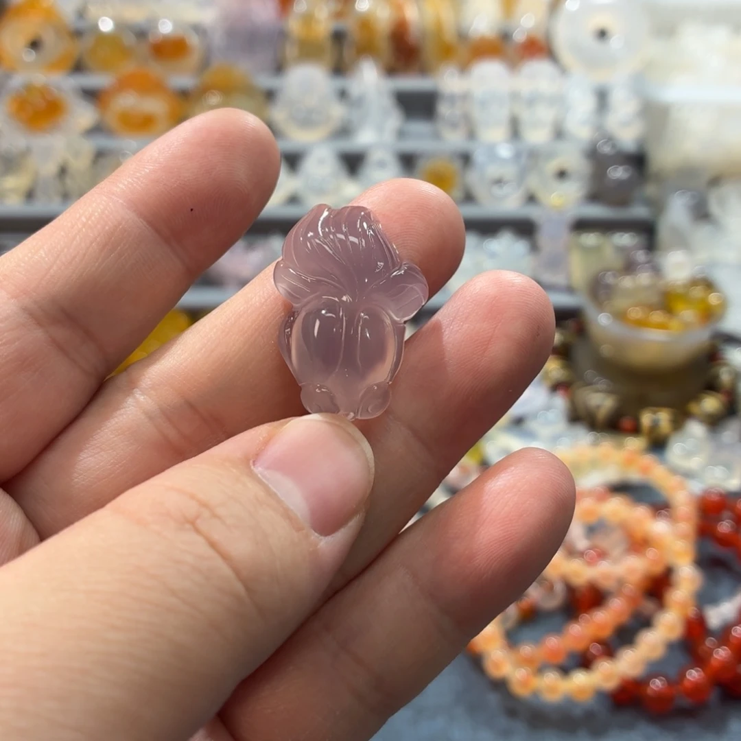 巴***仙玛瑙/玉髓未镶嵌吊坠(不含链)