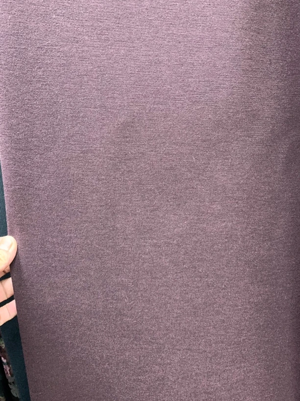 阿玛尼紫色 丝肽羊绒布料活动价