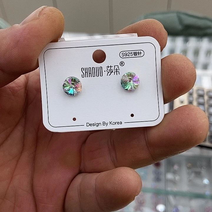 锆石纯铜合金耳钉