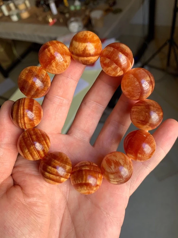 2.0×12颗手串松明子松香味