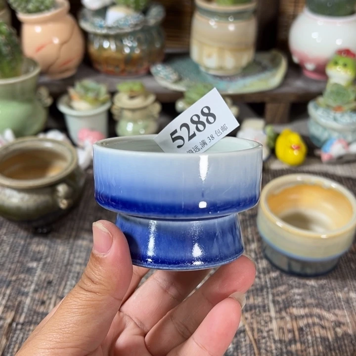 口6 手工花盆满30包邮