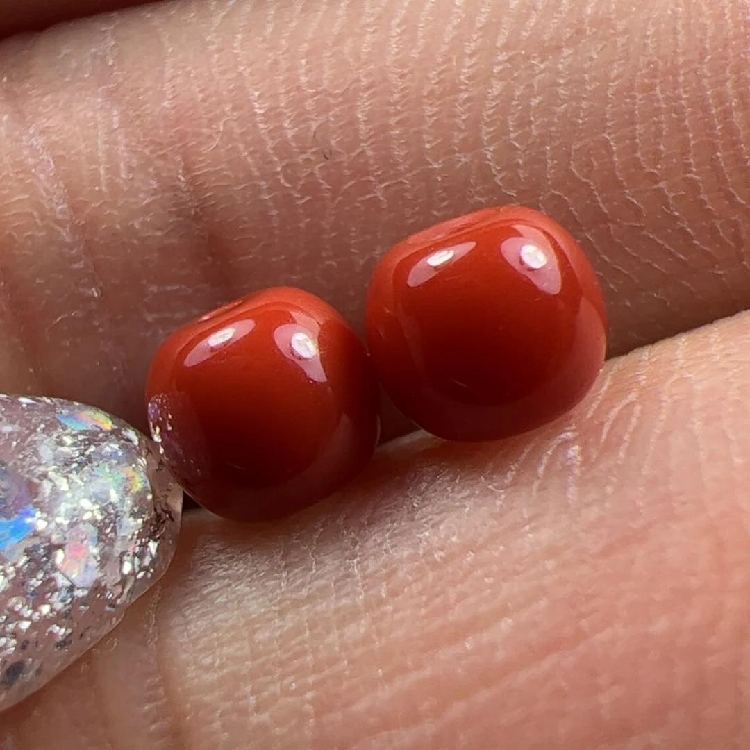 南红玛瑙珠子未镶嵌