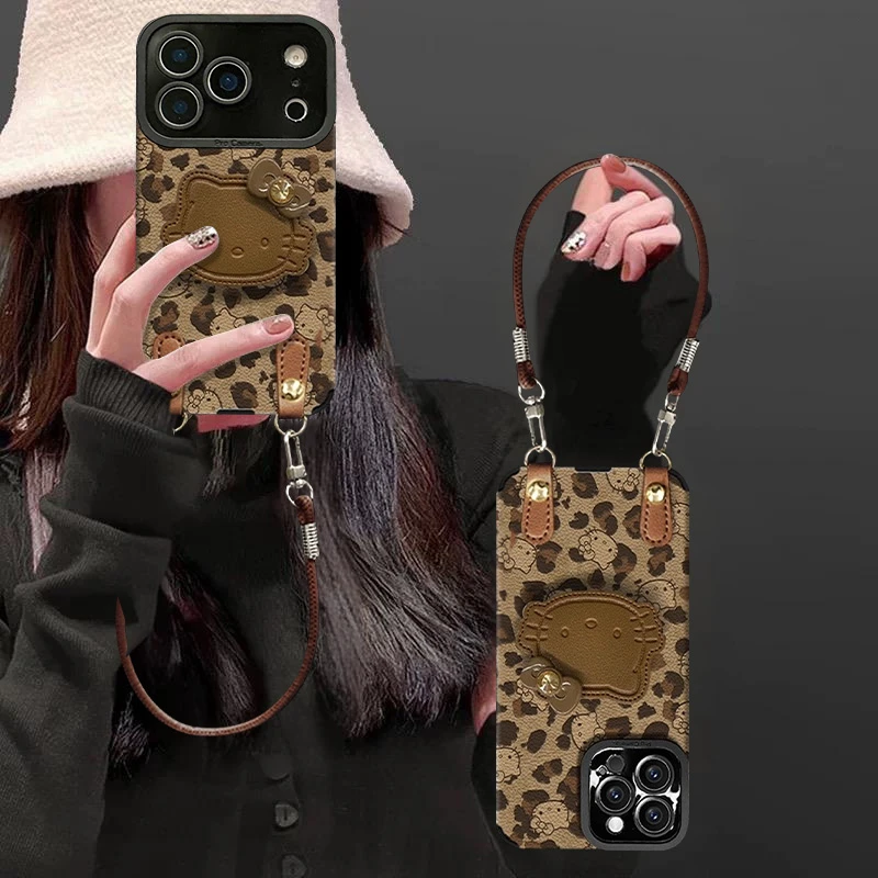 kt猫适用苹果17promax手机壳iphone16pro卡通苹果15可爱个性防摔