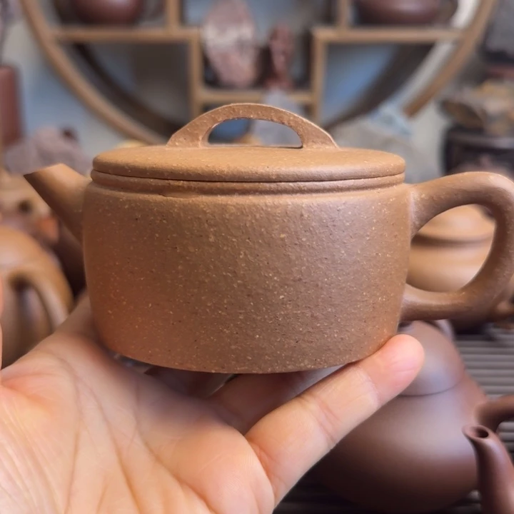 茶壶紫砂200cc汉瓦梨皮段泥