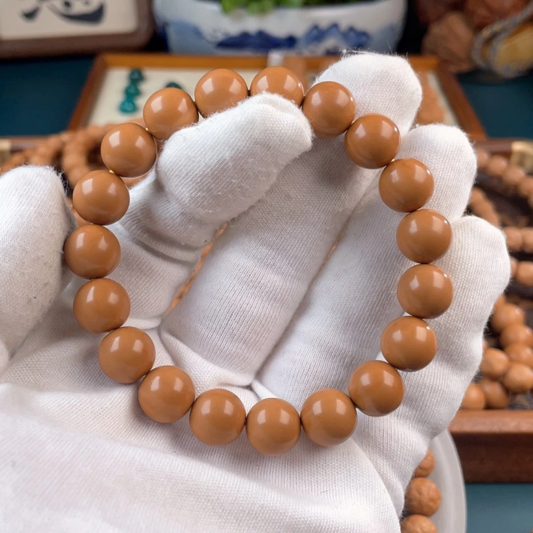 猴头核桃手串11微瑕圆珠