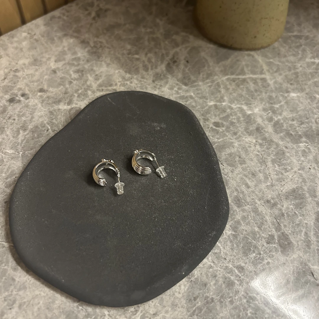 合金耳饰 Julia姐姐】“螺纹十字”合金耳扣