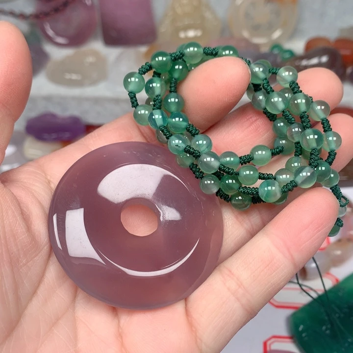 玛瑙/玉髓颈饰未镶嵌蔡*多