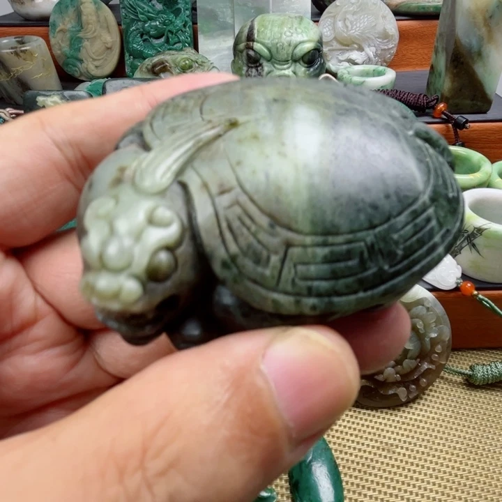 未镶嵌独山玉珠宝半成品