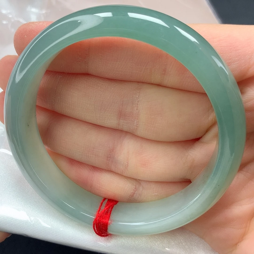 未镶嵌手镯翡翠，37号