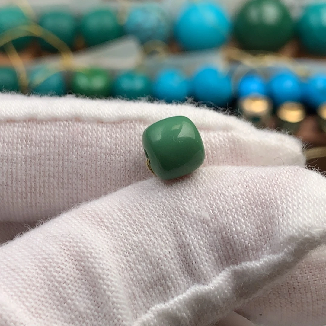 绿松石未镶嵌绿松石7.5mm