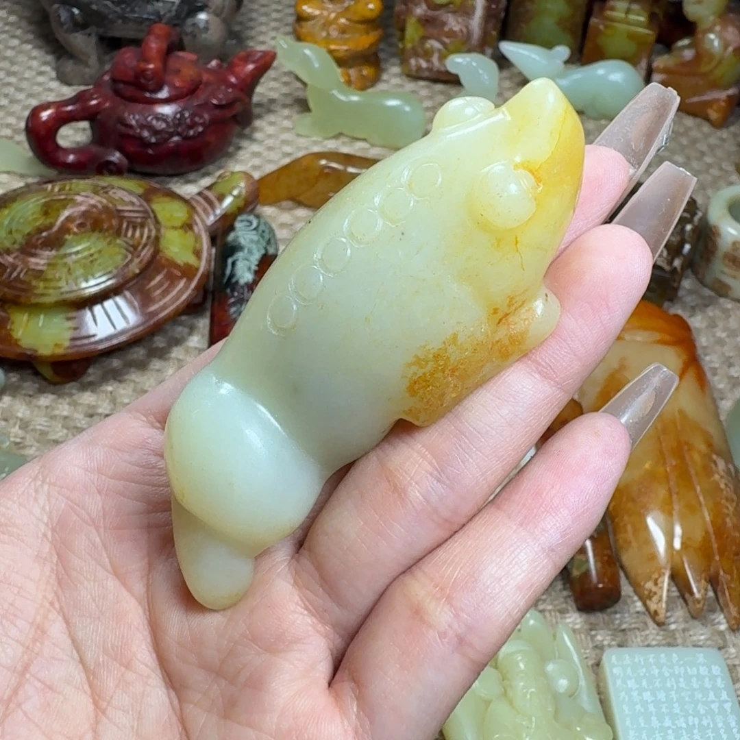 白玉菩提吊坠挂件