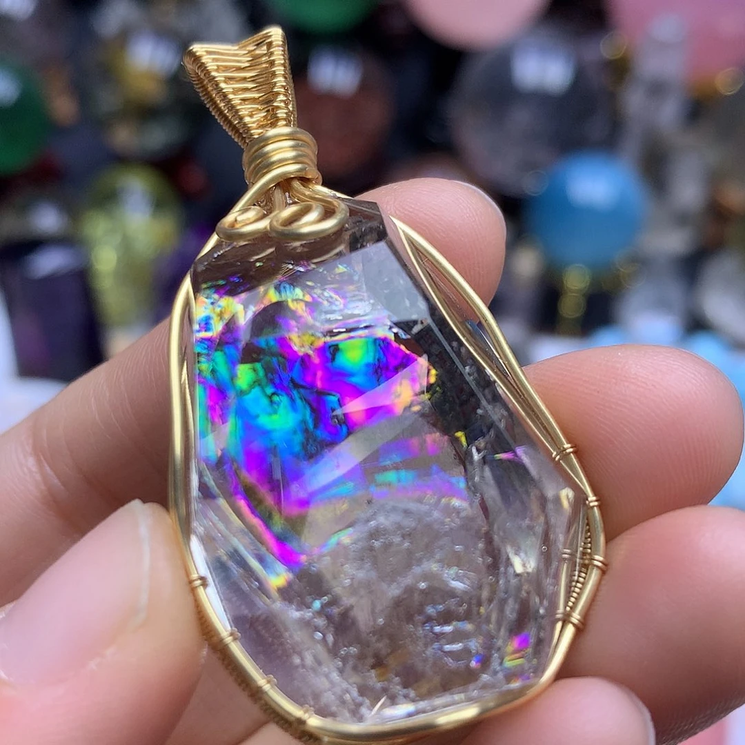 未镶嵌水晶珠宝半成品