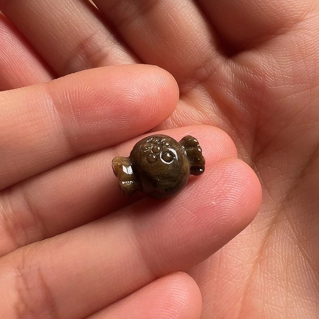 琥珀（根珀）颈饰未镶嵌糖果