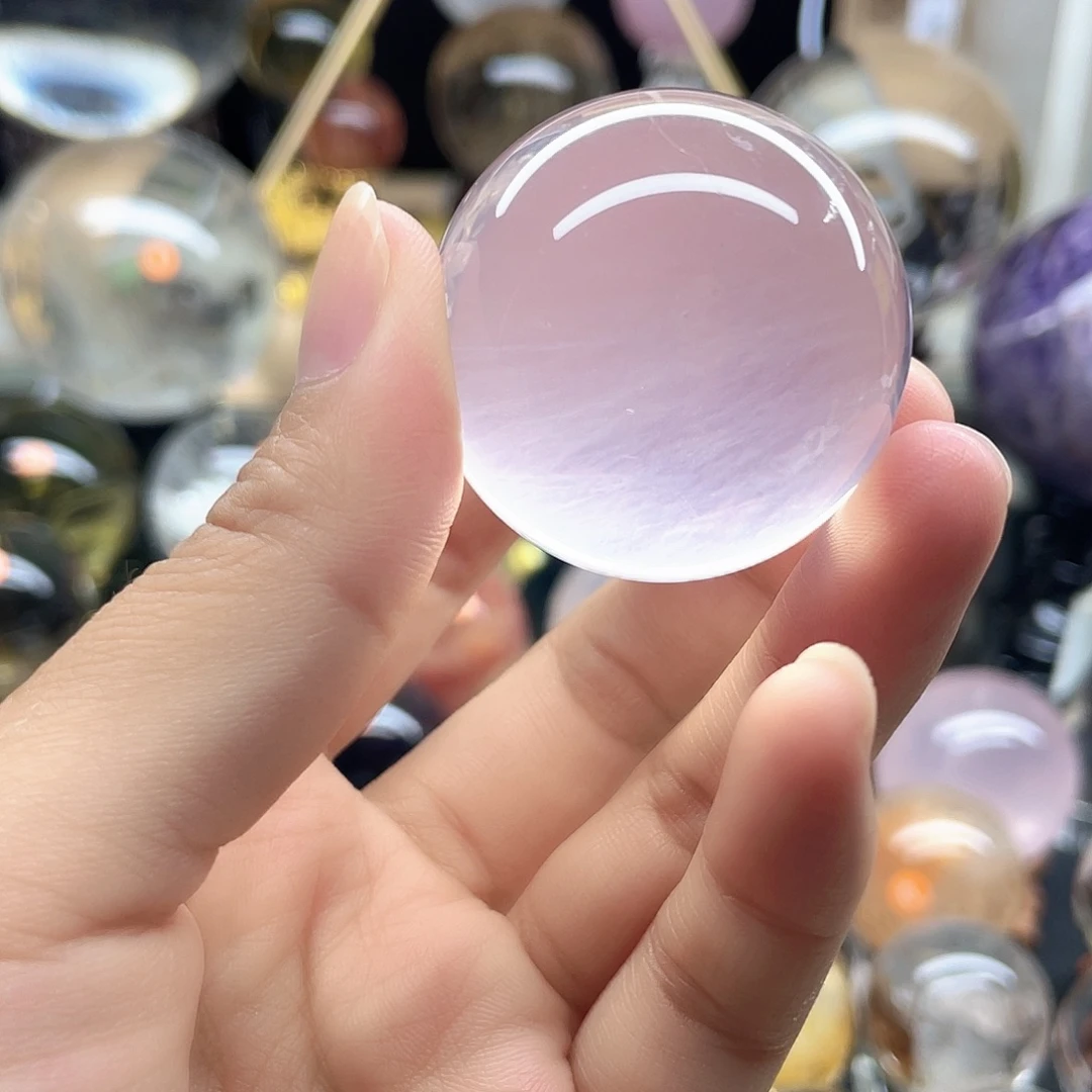 0***9水晶未镶嵌珠宝半成品冰粉六芒星4A738