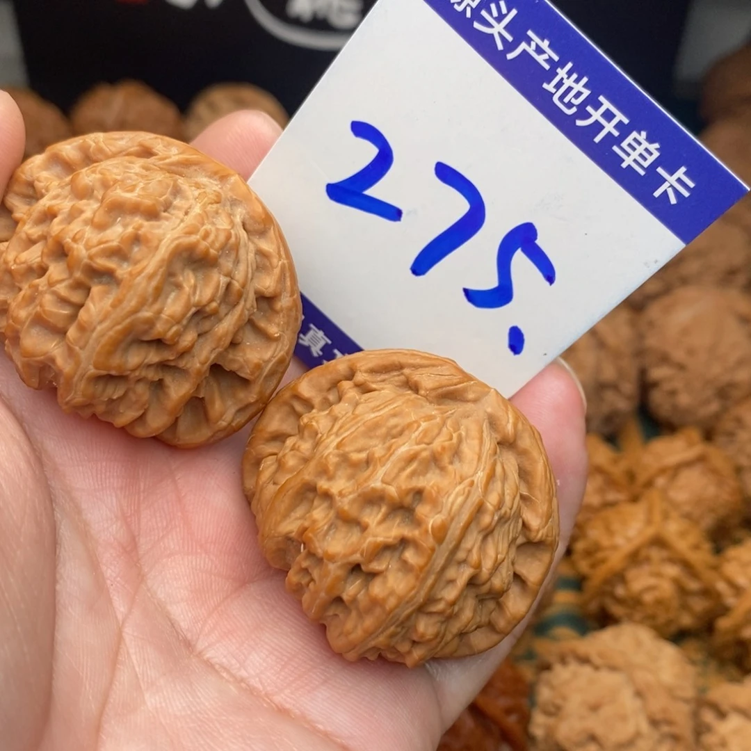 把件文玩核桃白狮子41