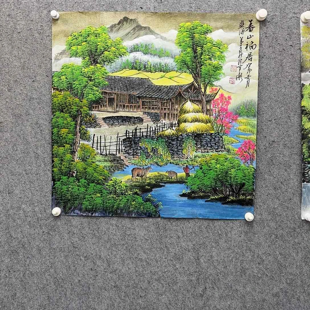 书法作品多次参加