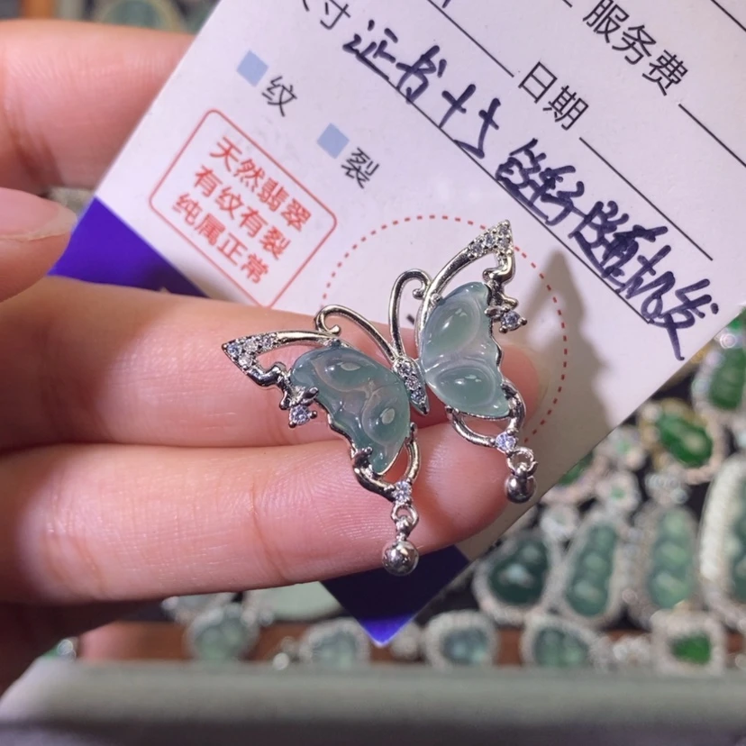 【闪购商品】翡翠未镶嵌颈饰天然