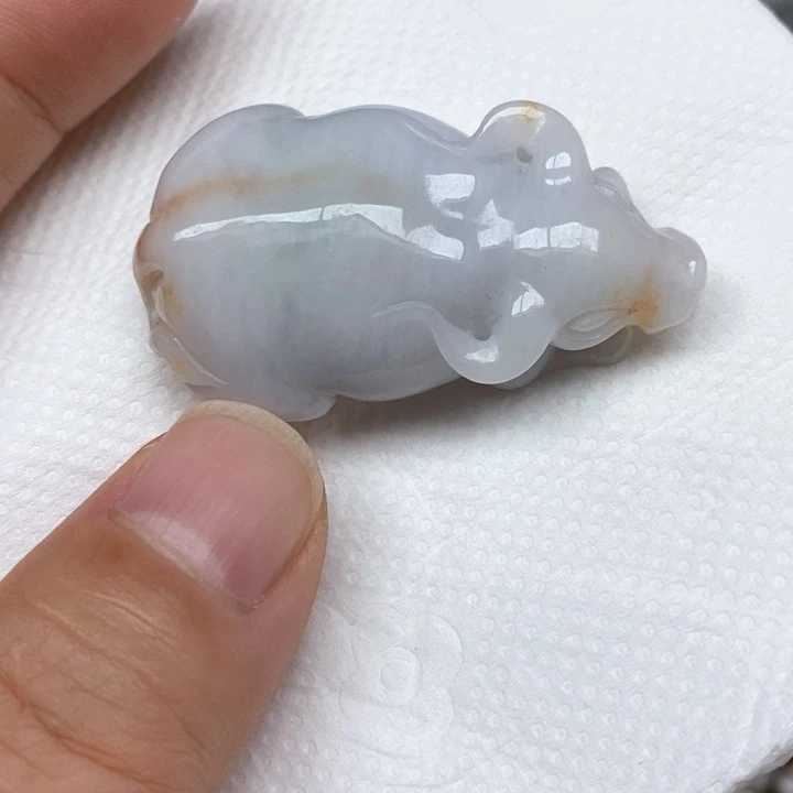 颈饰未镶嵌翡翠天然缅甸翡翠