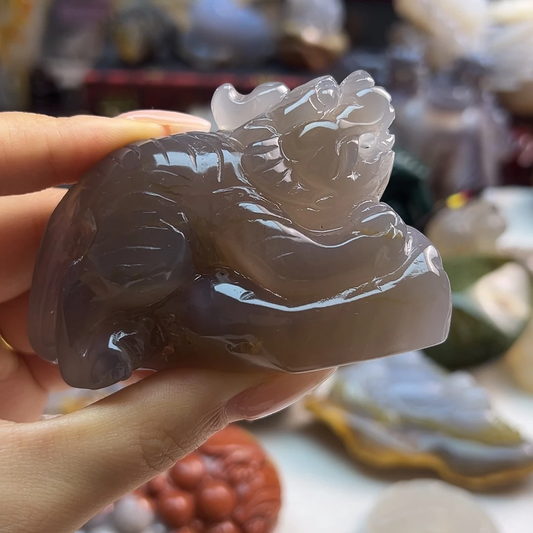 玛瑙/玉髓未镶嵌项链