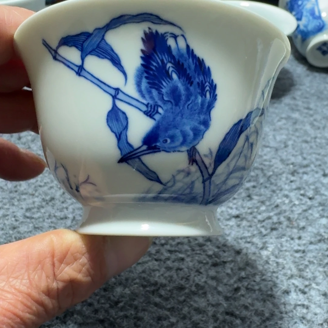 现代景德镇陶瓷手绘茶具