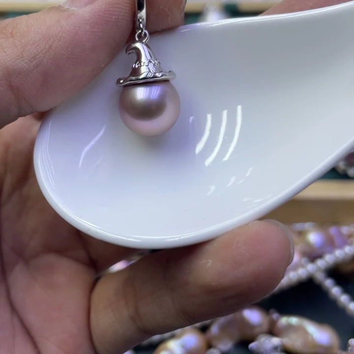 淡水珍珠吊坠(不含链)合金R***y