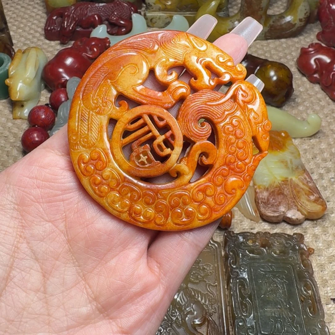 白玉菩提吊坠挂件