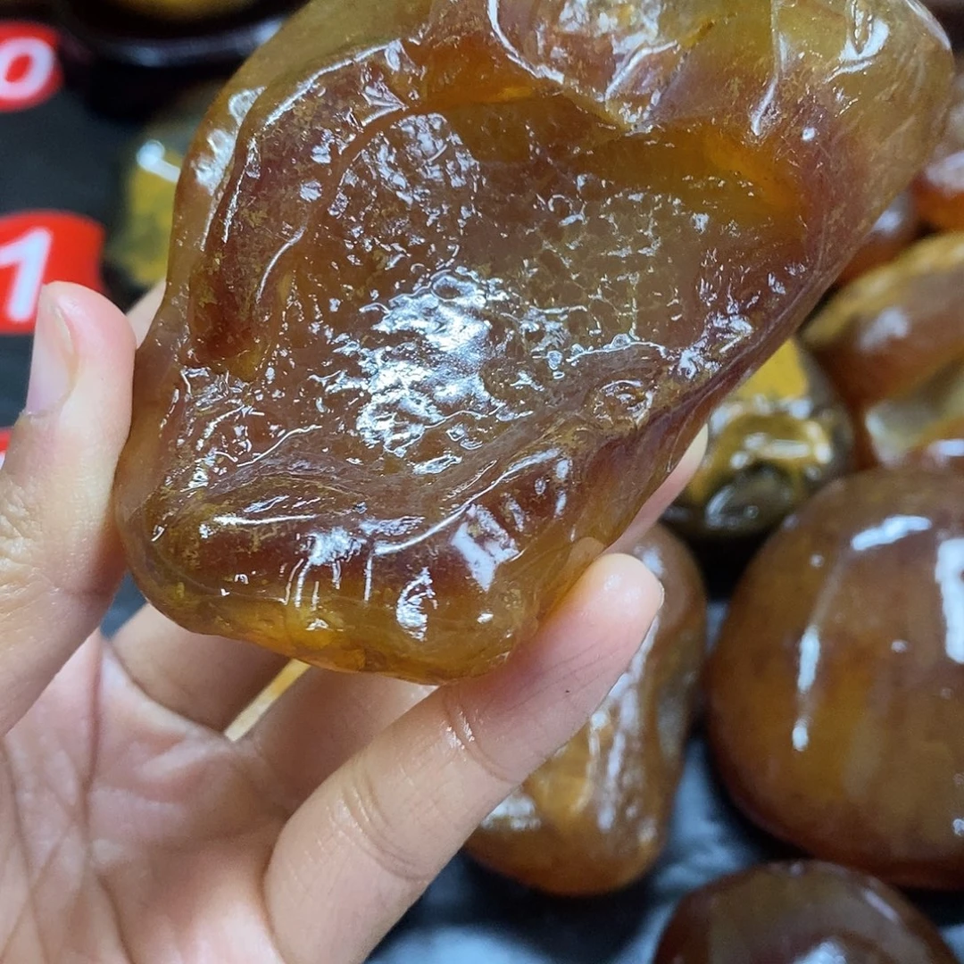 玛瑙/玉髓未镶嵌手把件