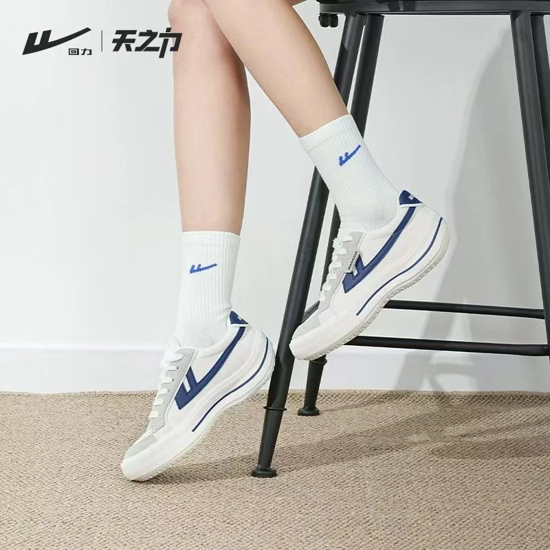 回力女鞋休闲板鞋夏季新款防臭百搭潮流运动跑步鞋厚底情侣小白鞋