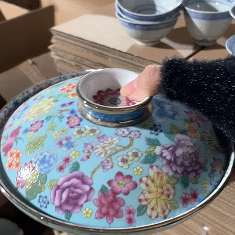 陶摆件景德镇高温陶瓷